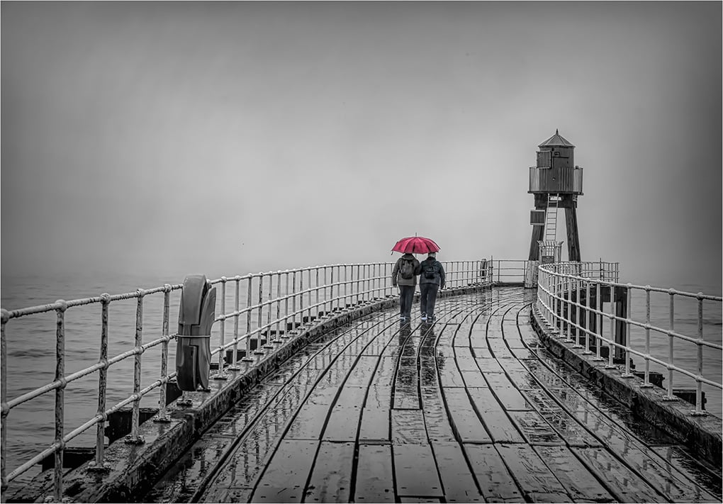 A Wet day in Whitby