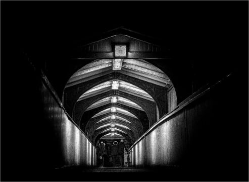 A Bridge of Light on a Dark Night