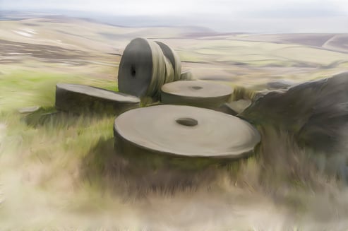 Stanage Painting